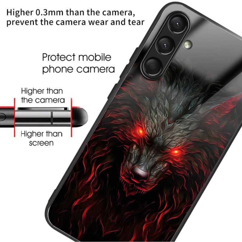 Κάλυμμα Samsung Galaxy A16 5g Red Wolf Tempered Glass