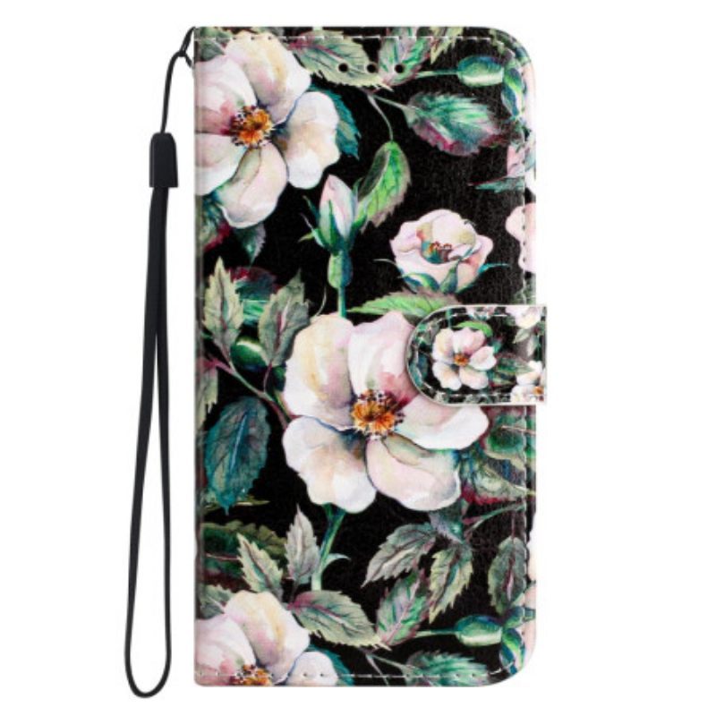 Κάλυμμα Xiaomi Redmi A1 με κορδονι Strap Magnolias