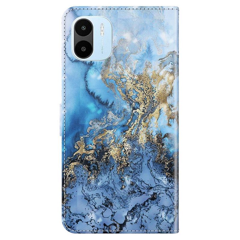 Κάλυμμα Xiaomi Redmi A1 με κορδονι Strappy Marble Style