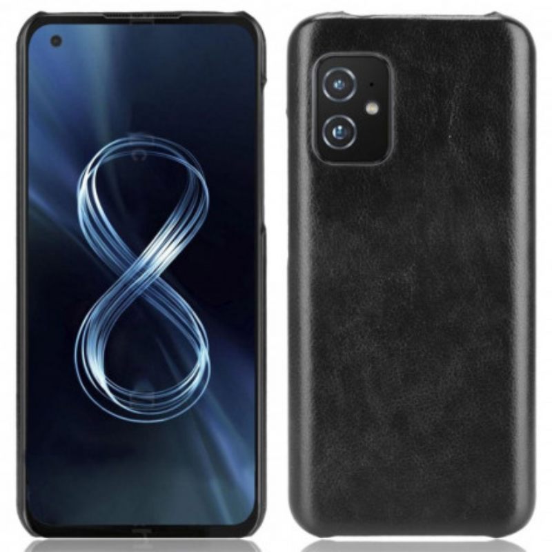 Θήκη Asus Zenfone 8 Δερμάτινο Εφέ Litchi