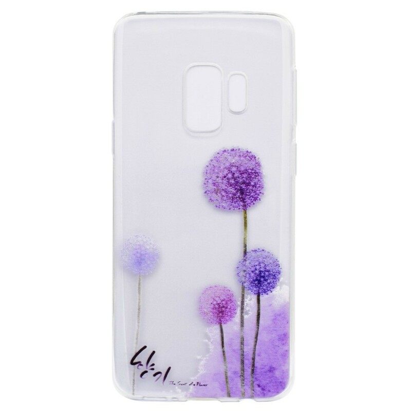 Θήκη Samsung Galaxy S9 Plus Διάφανες Πολύχρωμες Πικραλίδες