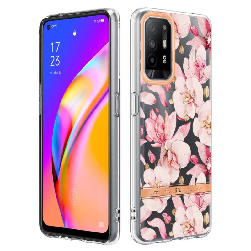 Θήκη Oppo A94 5G Λουλούδι Begonia