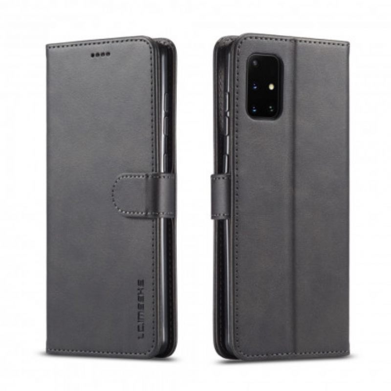 Κάλυμμα Samsung Galaxy A71 5G Lc.imeeke Leather Effect