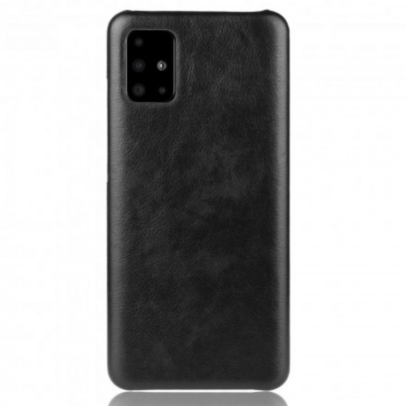 θηκη κινητου Samsung Galaxy A71 5G Litchi Leather Effect