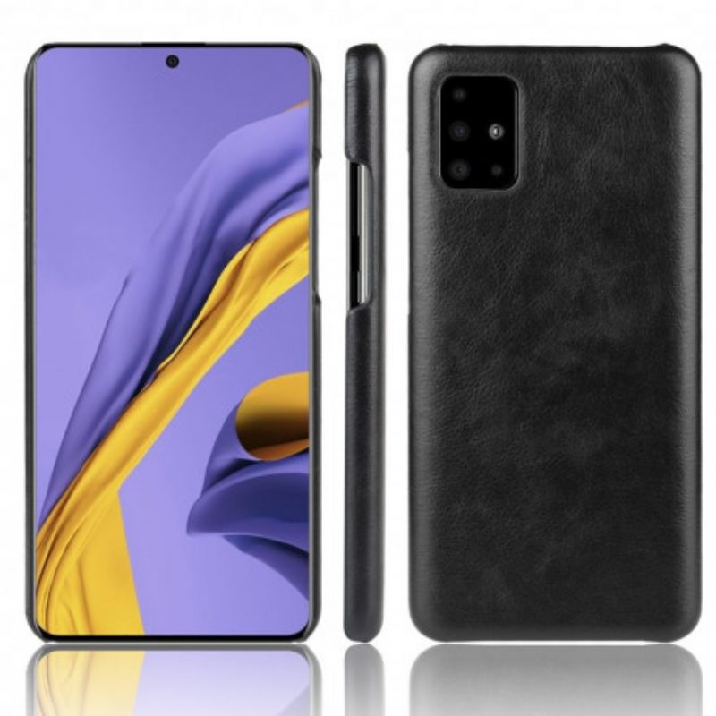 θηκη κινητου Samsung Galaxy A71 5G Litchi Leather Effect