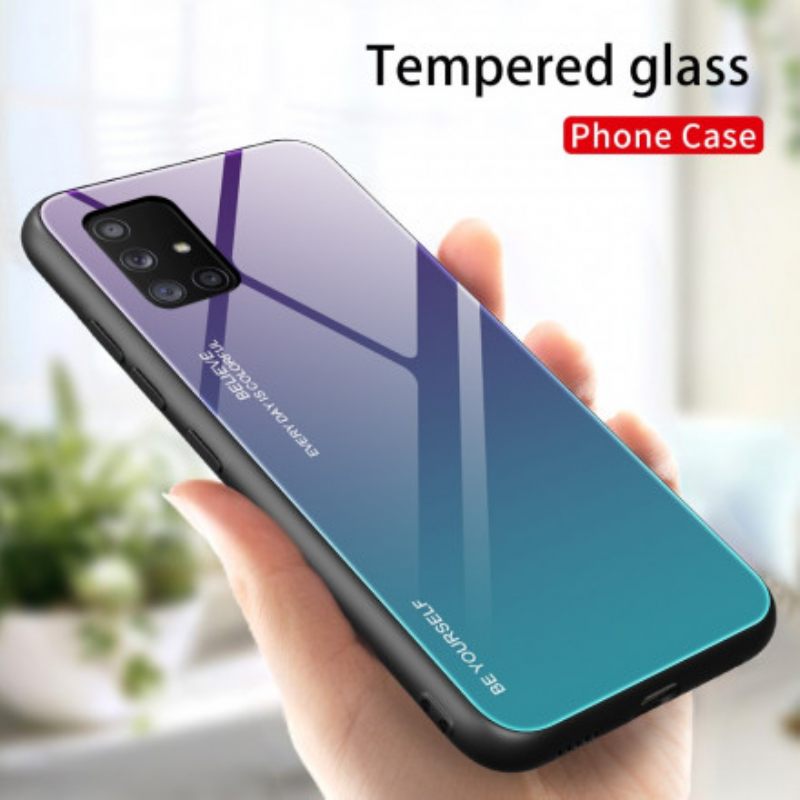 θηκη κινητου Samsung Galaxy A71 5G Tempered Glass Be Yourself