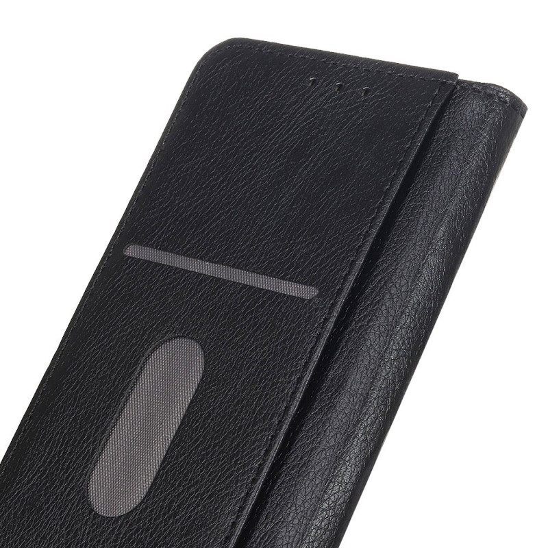 θηκη κινητου Samsung Galaxy S23 Plus 5G Θήκη Flip Litchi Split Leather