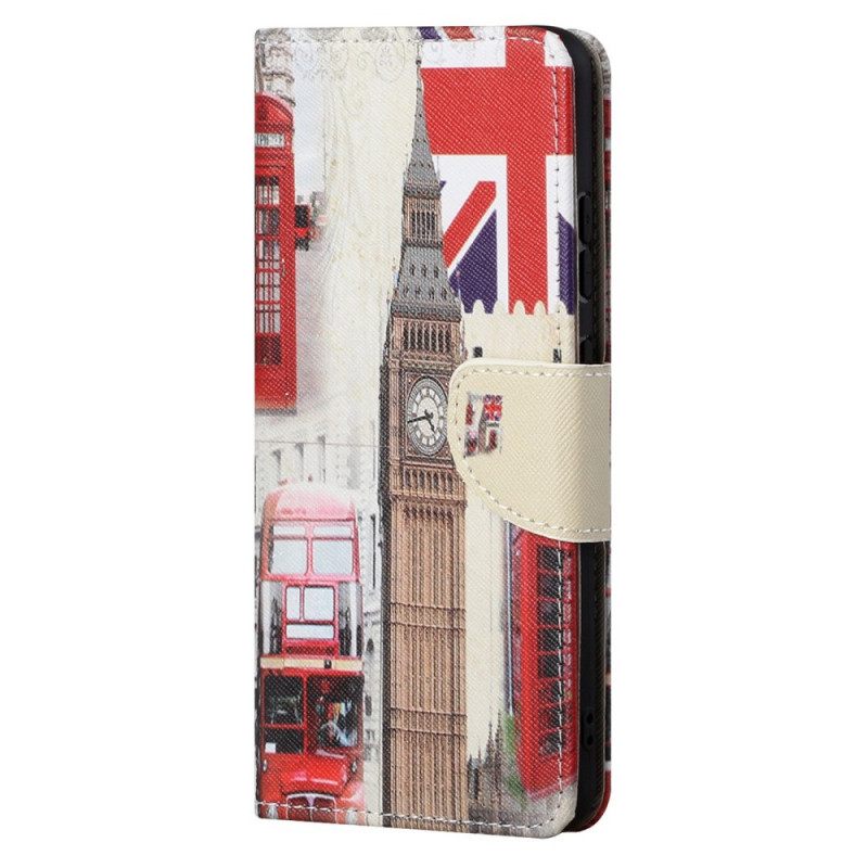 δερματινη θηκη Moto G71 5G London Life