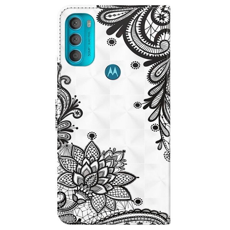 Κάλυμμα Moto G71 5G Κομψή Δαντέλα