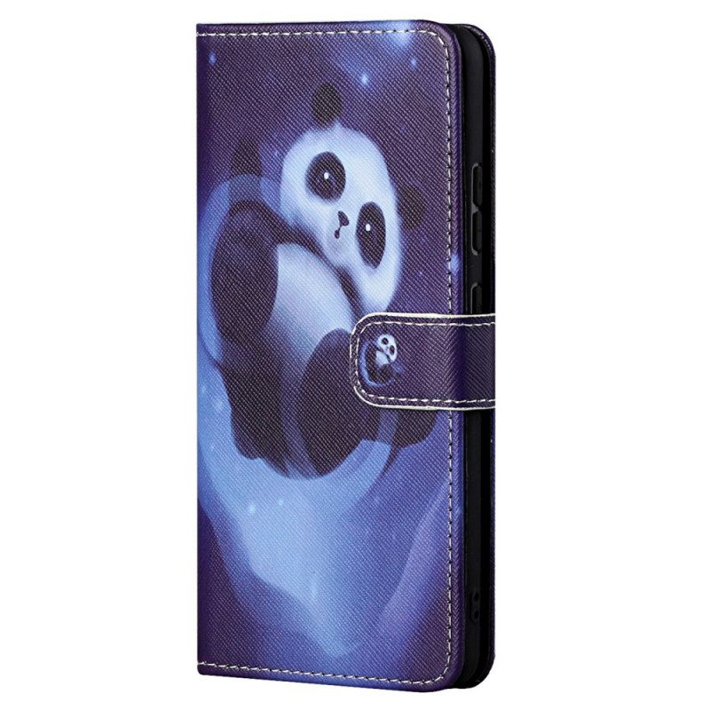 Κάλυμμα Moto G71 5G με κορδονι Panda Space Strap