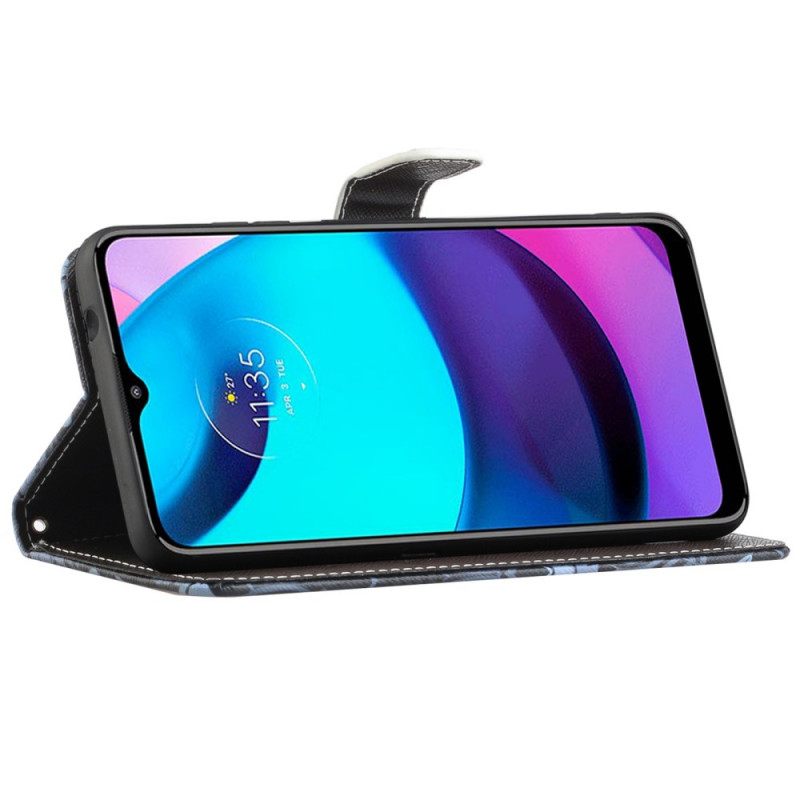 Κάλυμμα Moto G71 5G με κορδονι Strappy Dragonflies