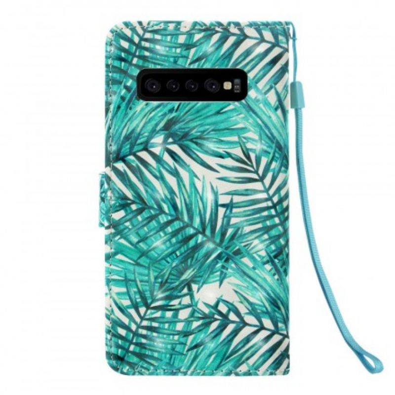 Κάλυμμα Samsung Galaxy S10 Plus Φύλλα