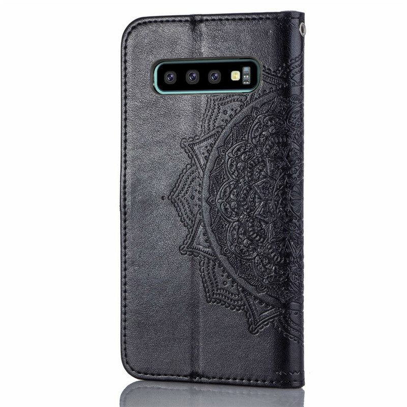 Θήκη Flip Samsung Galaxy S10 Plus Μεσαιωνική Μάνταλα