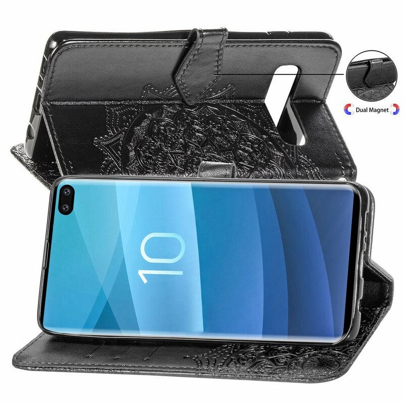 Θήκη Flip Samsung Galaxy S10 Plus Μεσαιωνική Μάνταλα