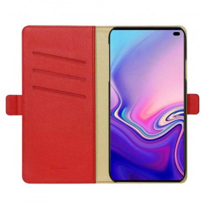 Θήκη Flip Samsung Galaxy S10 Plus Σειρά Dzgogo Milo