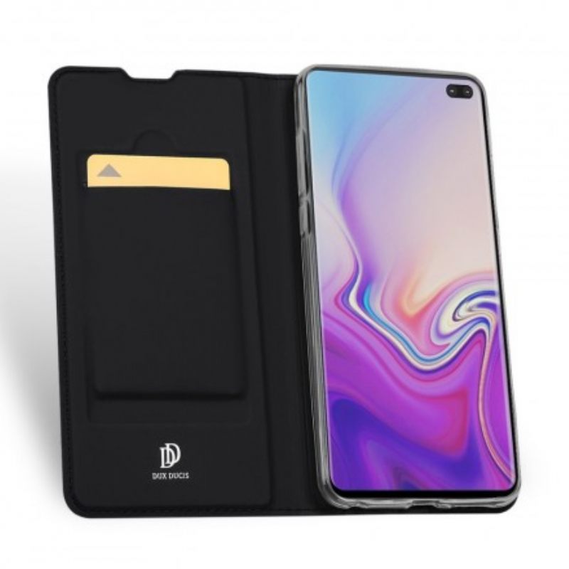 θηκη κινητου Samsung Galaxy S10 Plus Θήκη Flip Σειρά Πρώτης Τάξης