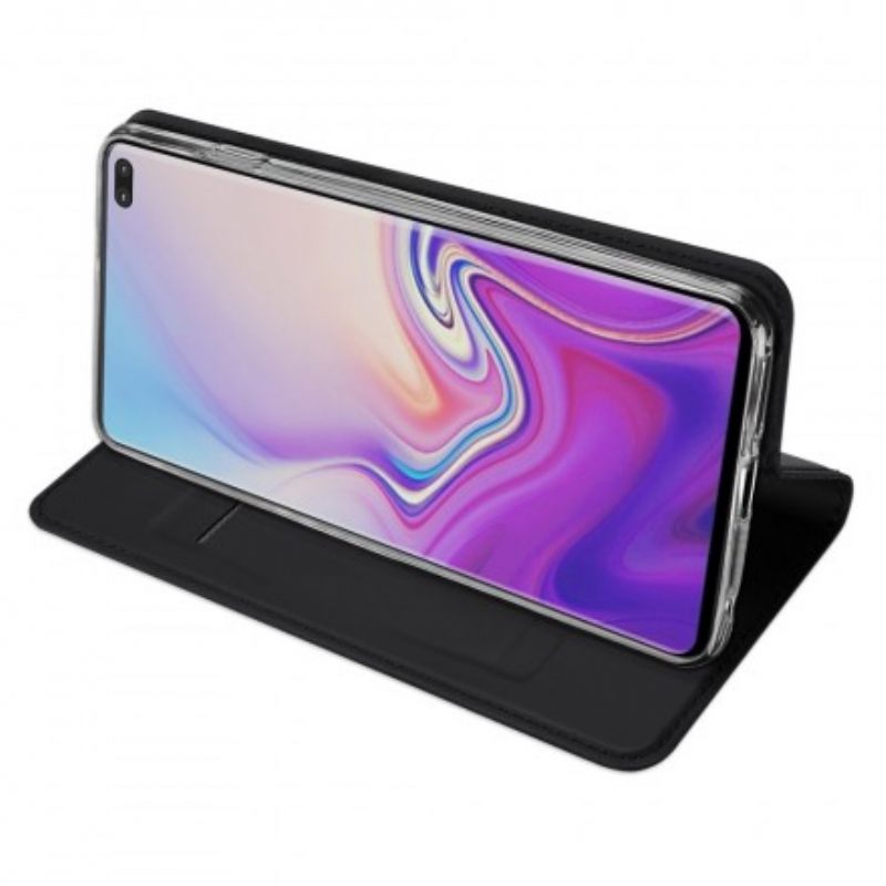 θηκη κινητου Samsung Galaxy S10 Plus Θήκη Flip Σειρά Πρώτης Τάξης