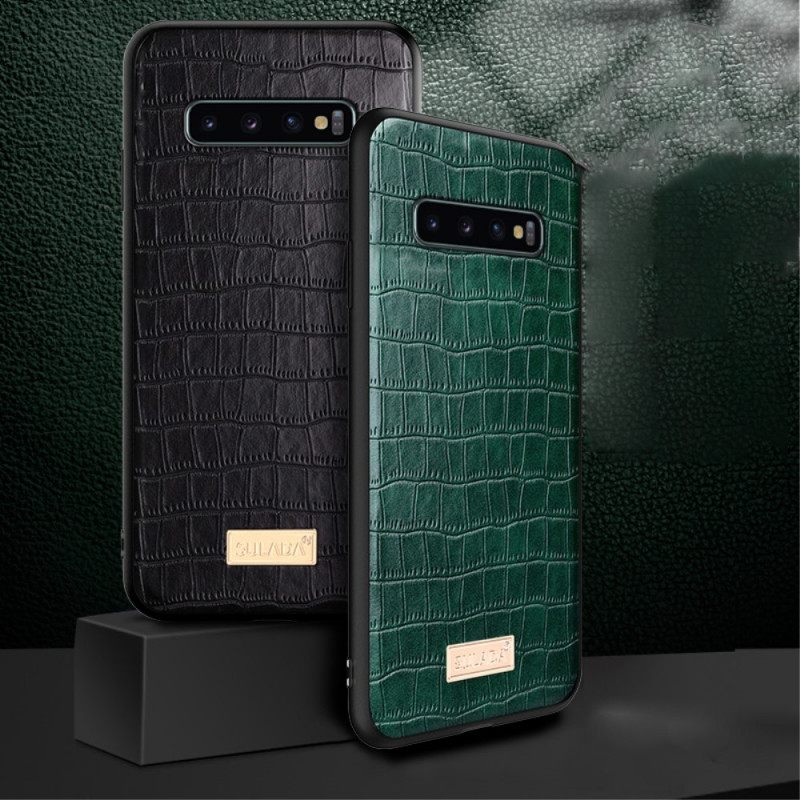 Θήκη Samsung Galaxy S10 Plus Κροκόδειλος Skin Effect Sulada