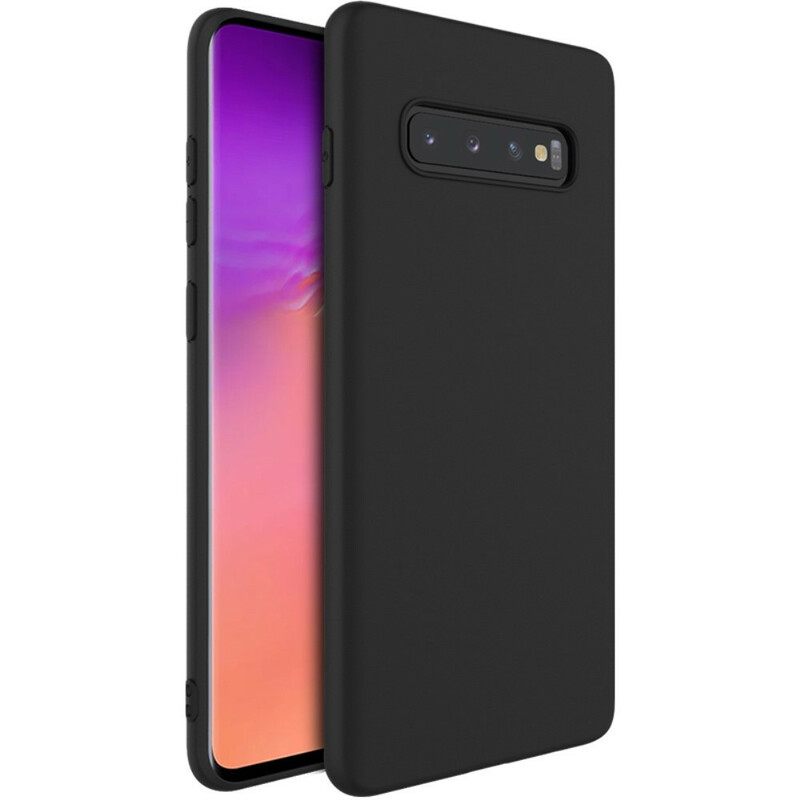 Θήκη Samsung Galaxy S10 Plus Ματ Σιλικόνη Σειρά Uc-1 Imak