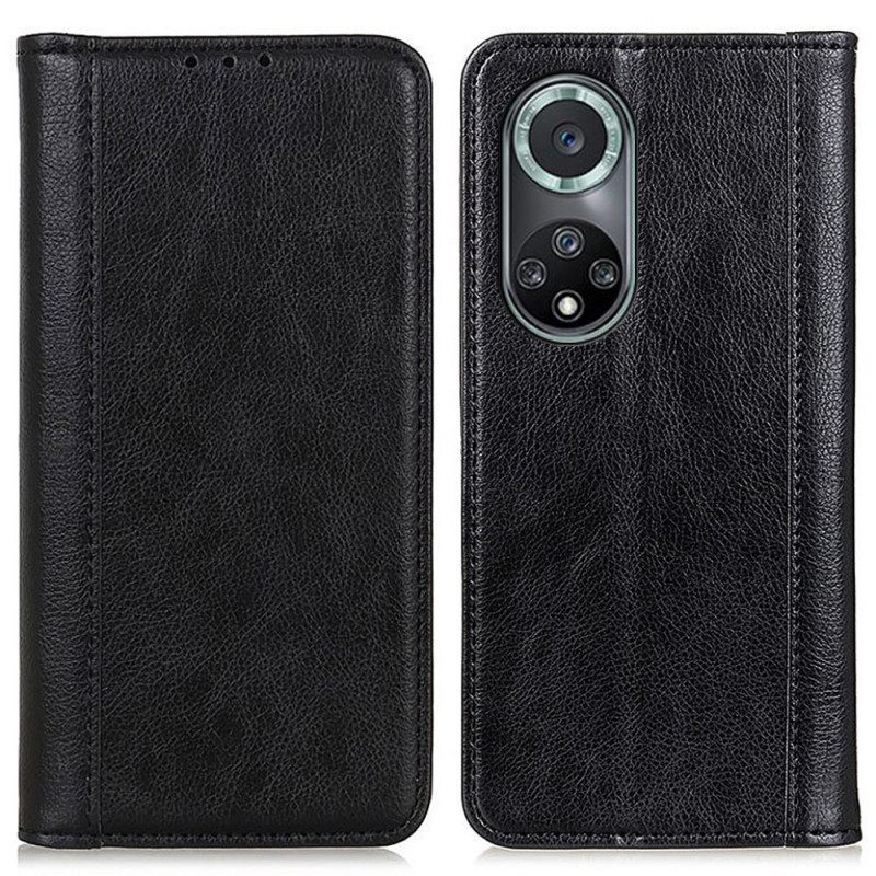 θηκη κινητου Honor 50 Pro Θήκη Flip Pro Elegance Split Litchi Leather