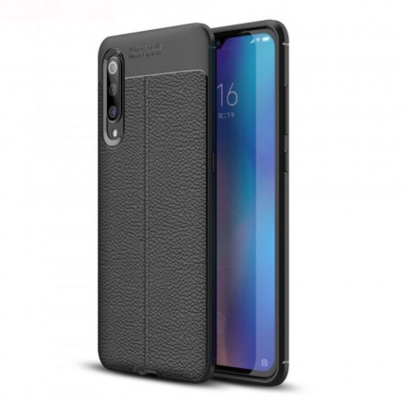 Θήκη Xiaomi Mi 9 Δερμάτινο Εφέ Litchi Διπλής Γραμμής