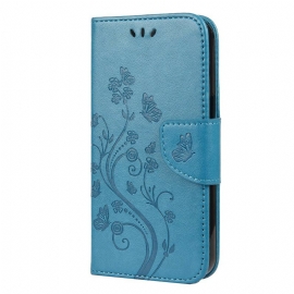 Κάλυμμα iPhone 13 Mini με κορδονι Floral Strappy