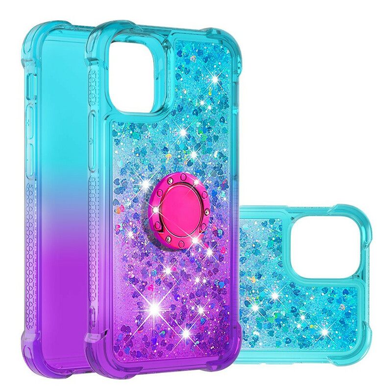 Θήκη iPhone 13 Mini Glitter Ring-support