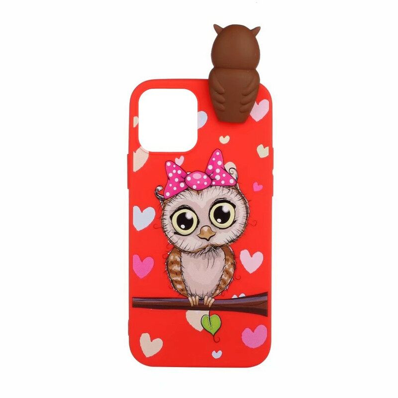 Θήκη iPhone 13 Mini Miss Owl 3d