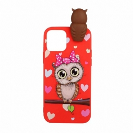 Θήκη iPhone 13 Mini Miss Owl 3d