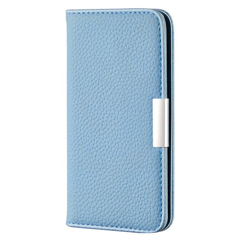 θηκη κινητου iPhone 13 Mini Θήκη Flip Litchi Ultra Chic Faux Leather