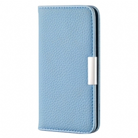 θηκη κινητου iPhone 13 Mini Θήκη Flip Litchi Ultra Chic Faux Leather