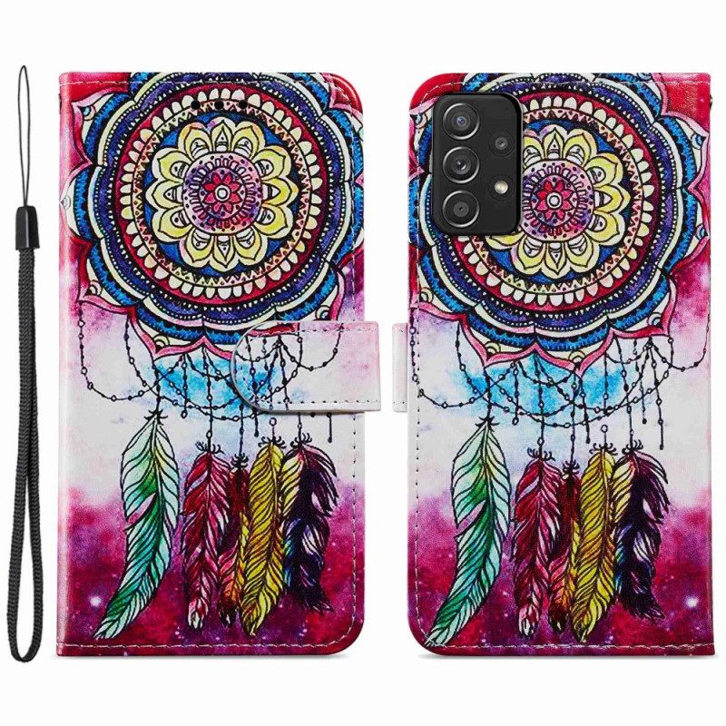 δερματινη θηκη Samsung Galaxy A33 5G Artistic Dream Catcher