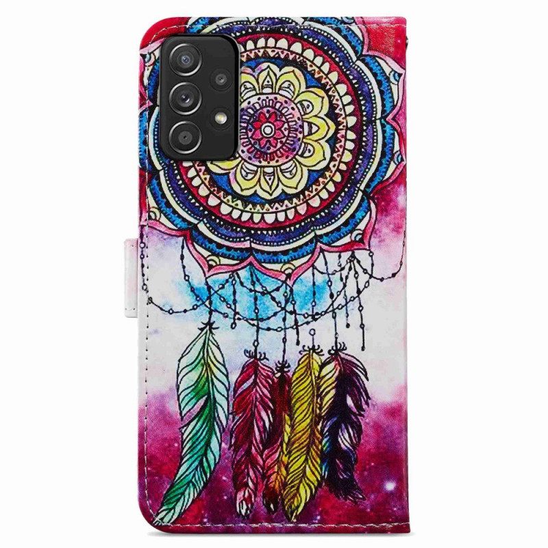 δερματινη θηκη Samsung Galaxy A33 5G Artistic Dream Catcher