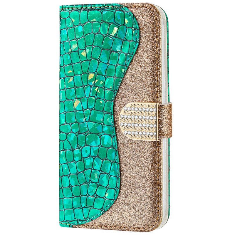 Κάλυμμα Samsung Galaxy A33 5G Croco Diamonds