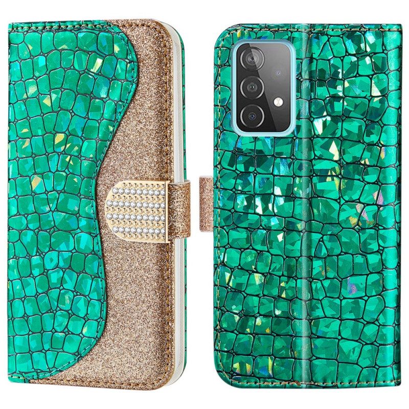 Κάλυμμα Samsung Galaxy A33 5G Croco Diamonds