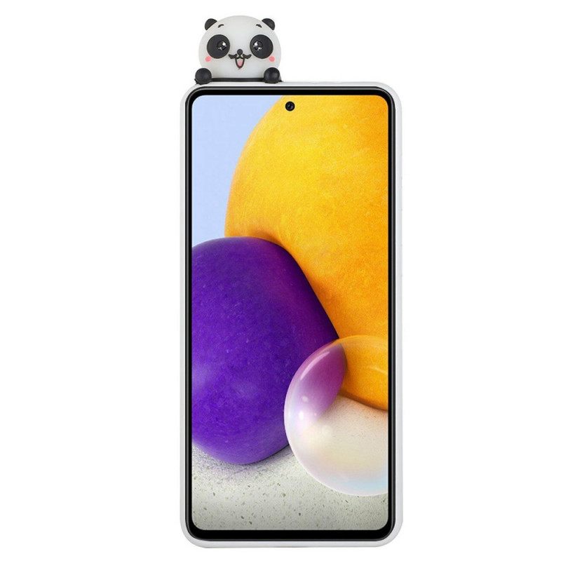 θηκη κινητου Samsung Galaxy A33 5G Panda Fun 3d