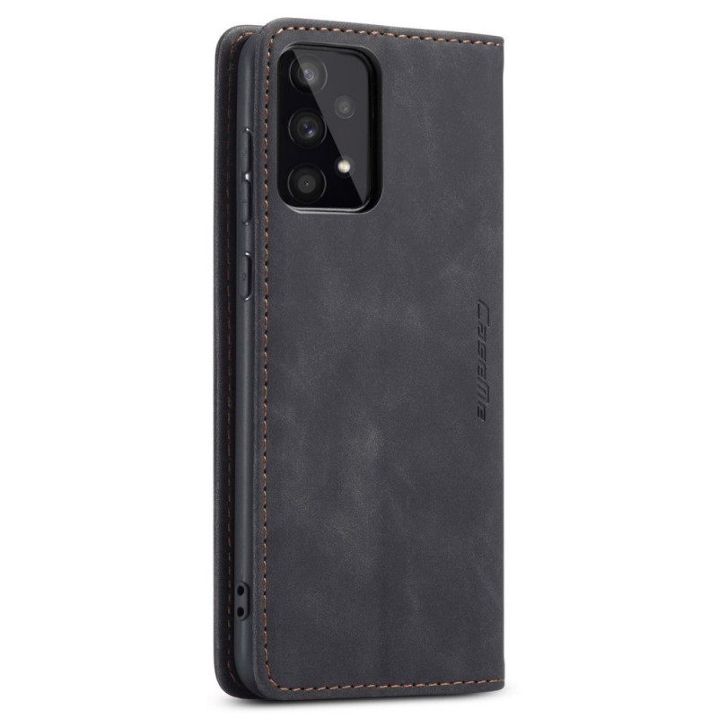 θηκη κινητου Samsung Galaxy A33 5G Θήκη Flip Caseme Faux Leather