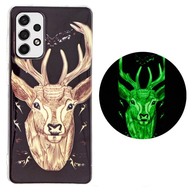 Θήκη Samsung Galaxy A33 5G Fluorescent Majestic Stag