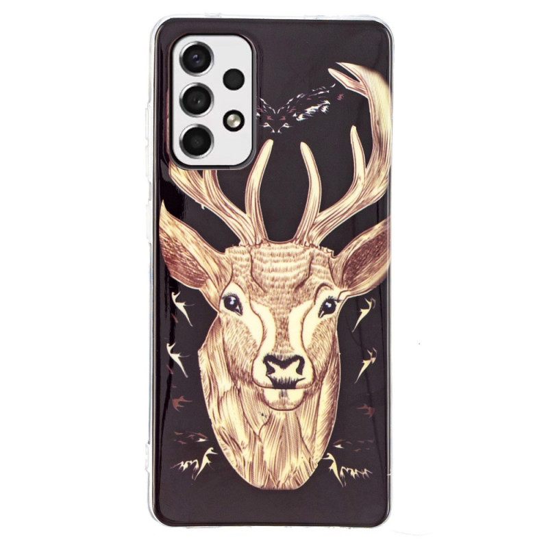 Θήκη Samsung Galaxy A33 5G Fluorescent Majestic Stag