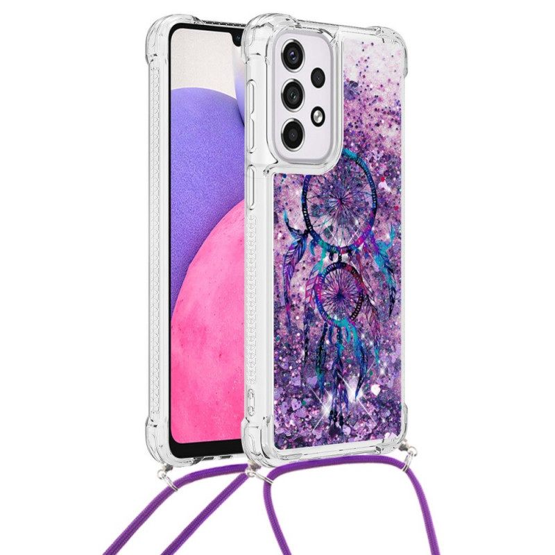 Θήκη Samsung Galaxy A33 5G Glitter Dreamcatcher Με Κορδόνι