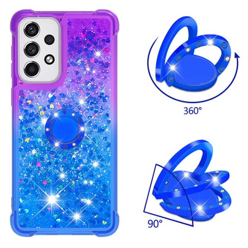 Θήκη Samsung Galaxy A33 5G Glitter Ring-support