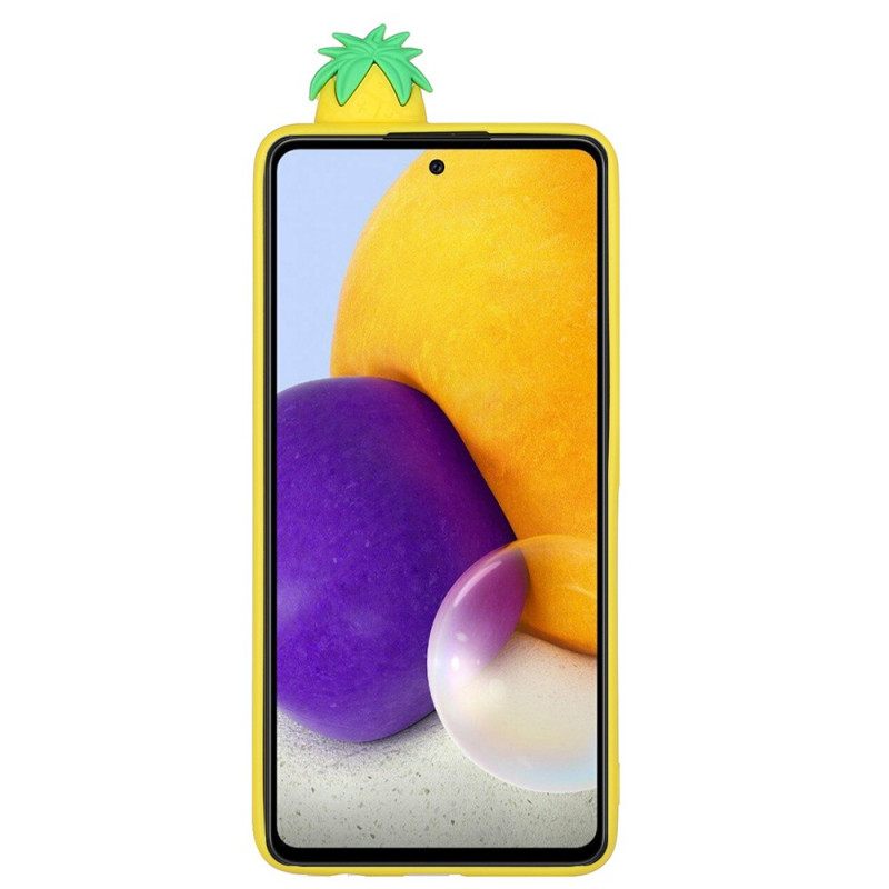 Θήκη Samsung Galaxy A33 5G Γυαλιά 3d Pineapple