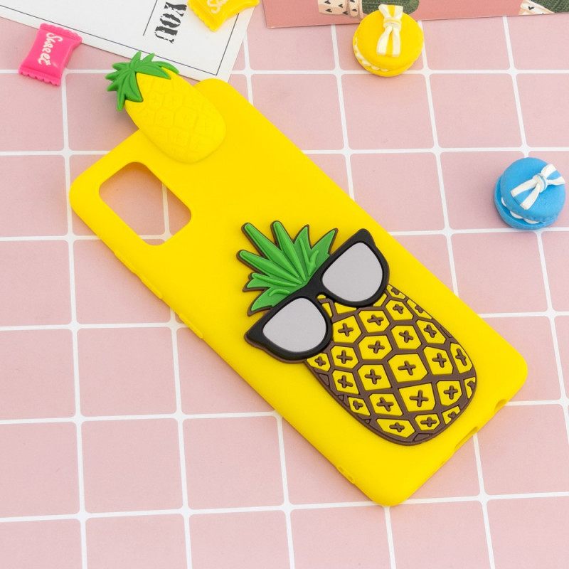 Θήκη Samsung Galaxy A33 5G Γυαλιά 3d Pineapple