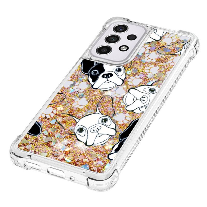 Θήκη Samsung Galaxy A33 5G Mr Dog Glitter