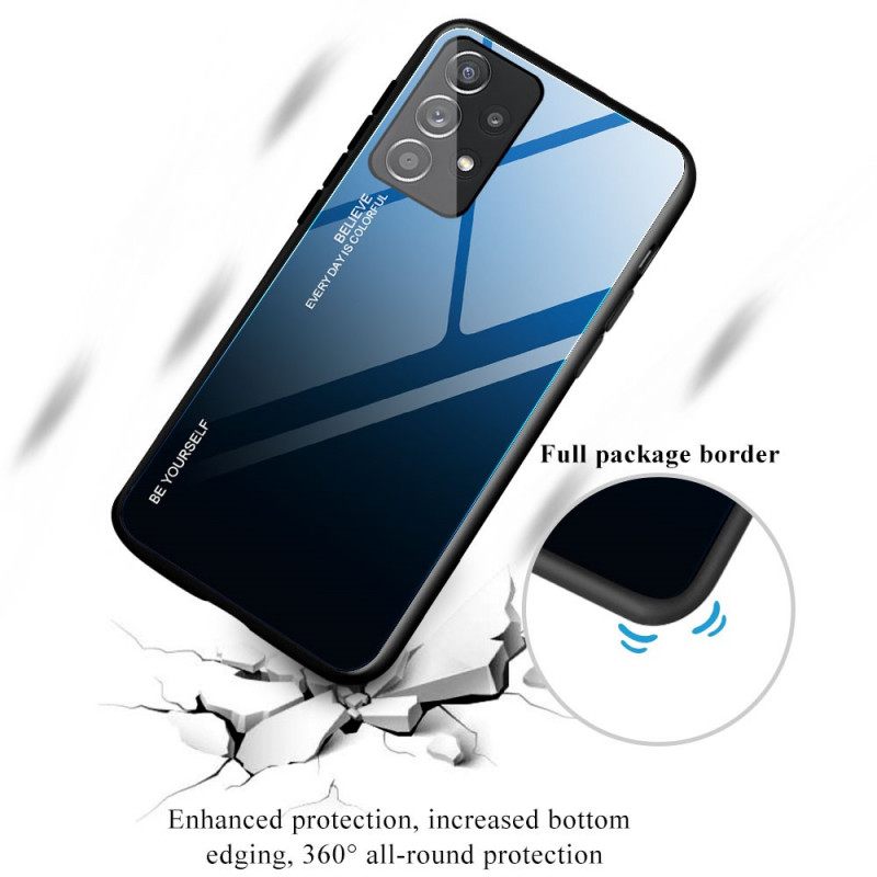 Θήκη Samsung Galaxy A33 5G Tempered Glass Be Yourself