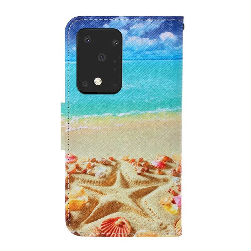 Κάλυμμα Samsung Galaxy S20 Ultra με κορδονι Strappy Beach