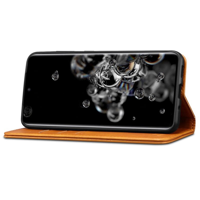 θηκη κινητου Samsung Galaxy S20 Ultra Θήκη Flip Suteni Leather Effect