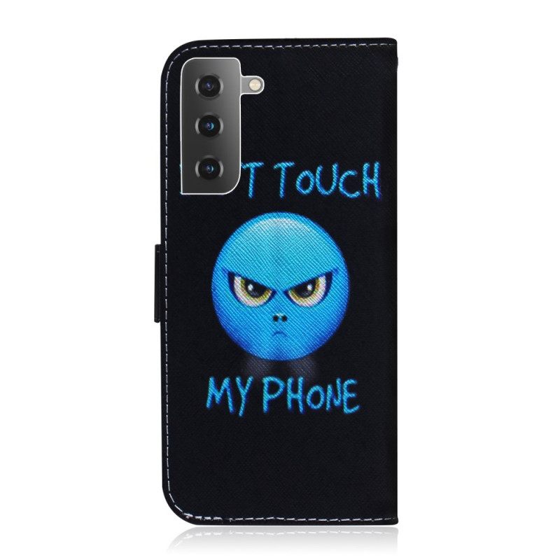 δερματινη θηκη Samsung Galaxy S22 5G Τηλέφωνο Emoji