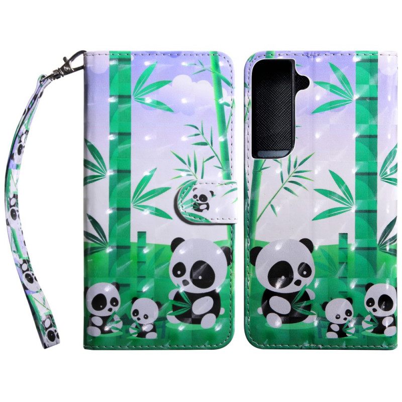 Κάλυμμα Samsung Galaxy S22 5G Οικογένεια Panda