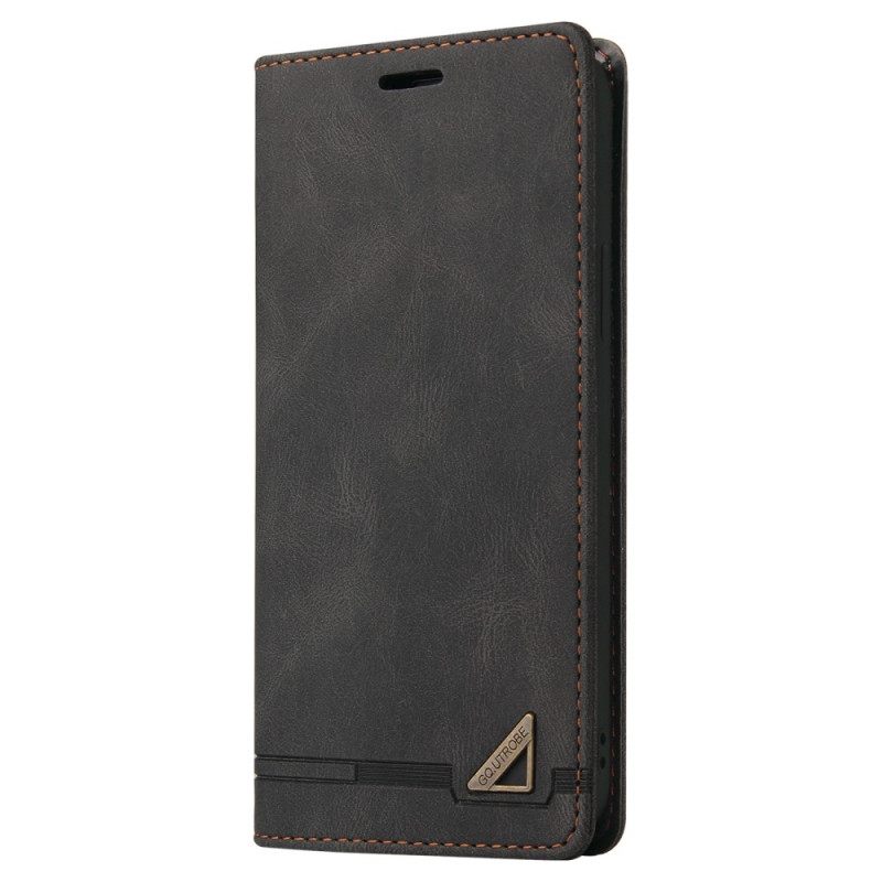 Θήκη Flip Samsung Galaxy S22 5G Faux Leather Gq.utrobe